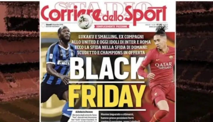 Bikin Judul Bernada Rasial,  Corriere Dapat Hukuman dari Roma dan Milan