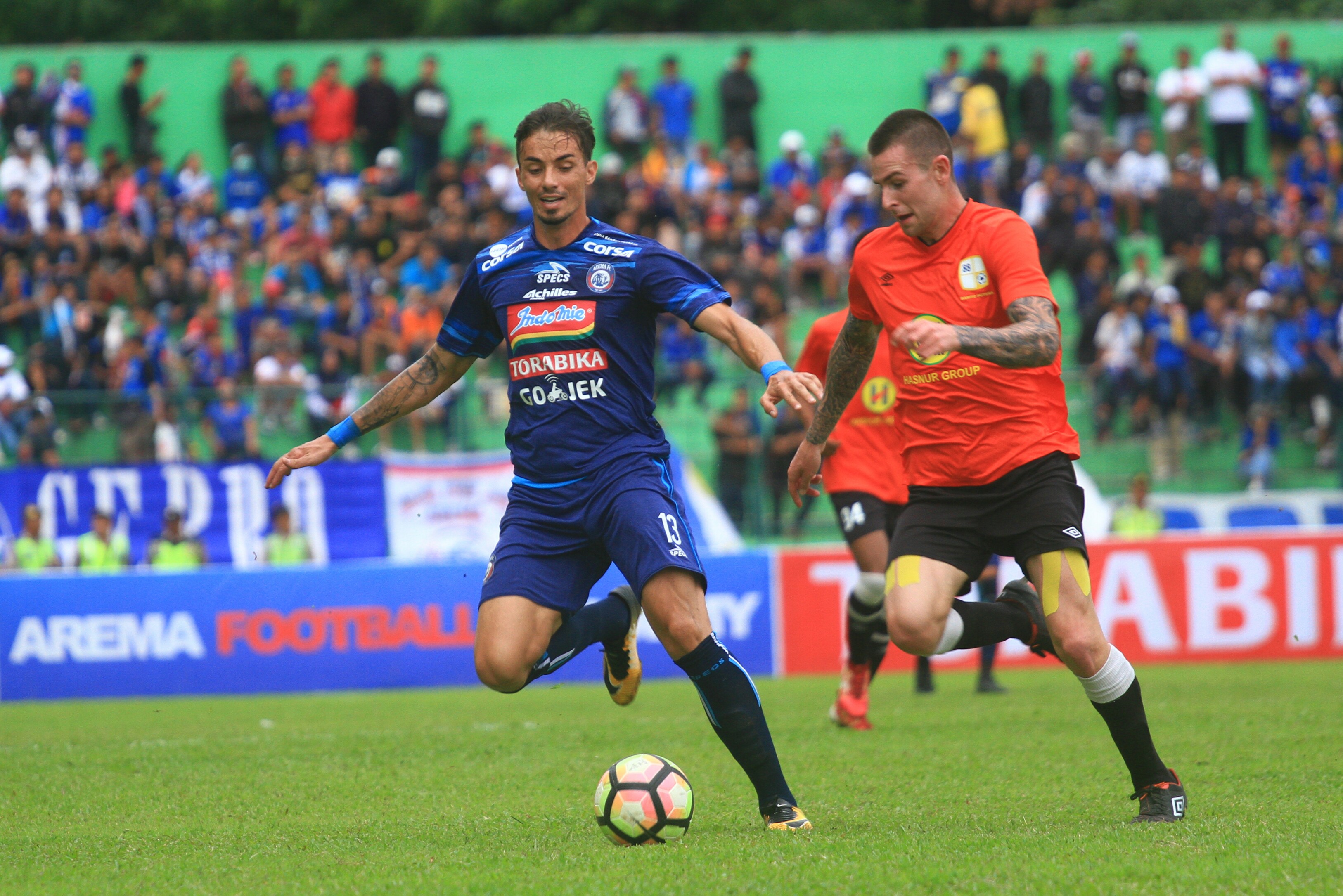 Tutup Uji Coba Pramusim, Arema FC Kalahkan Barito Putera 2-0