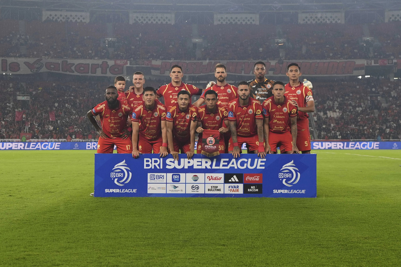 Foto tim Persija Jakarta. (Media Persija)