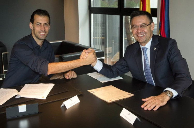 Sergio Busquets Resmi Perpanjang Kontrak Di Barcelona