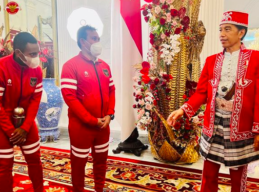Terima Timnas Indonesia U-16, Presiden Jokowi Sampaikan Pesan dan Dukungan