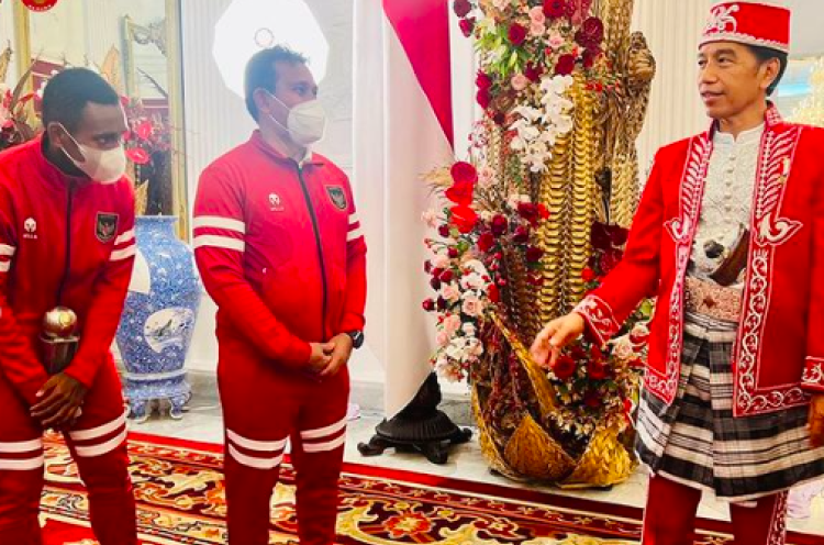 Terima Timnas Indonesia U-16, Presiden Jokowi Sampaikan Pesan dan Dukungan