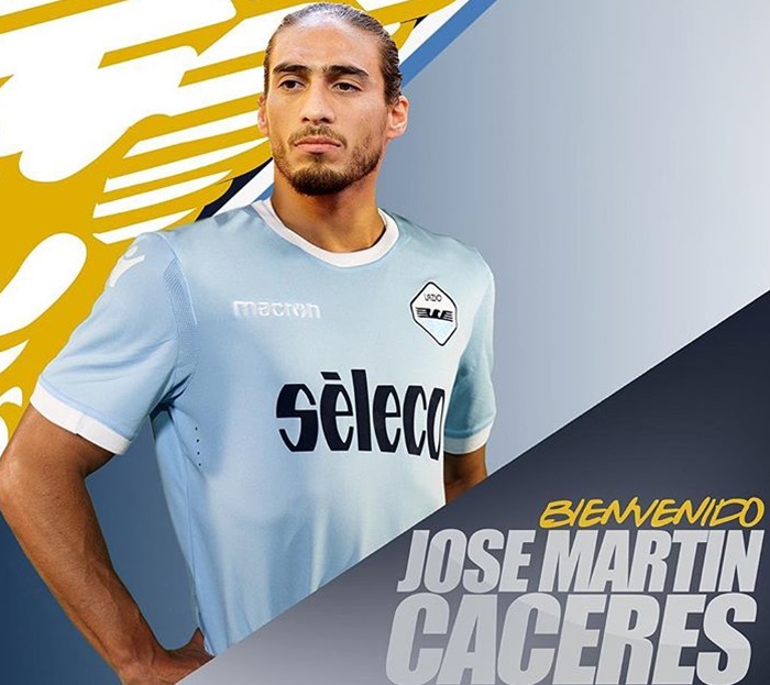 Caceres Resmi Berlabuh ke Lazio