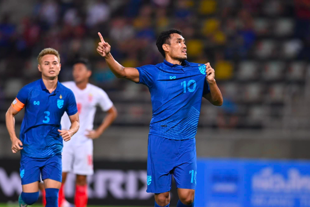 Timnas Thailand Gilas Myanmar 6-0 Sebelum Bersaing dengan Indonesia