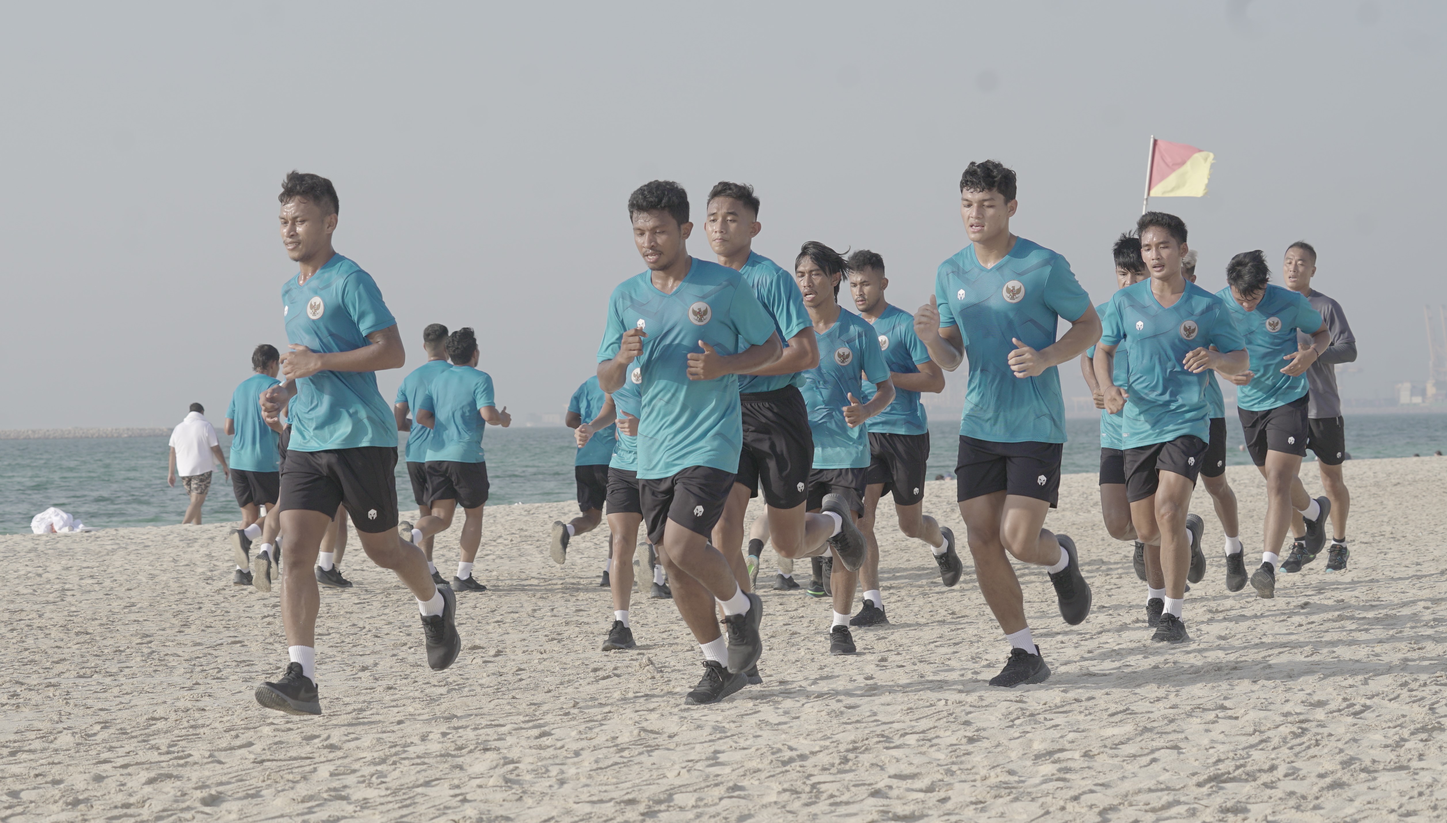 Sampai Dubai, Timnas Indonesia Langsung Gelar Latihan