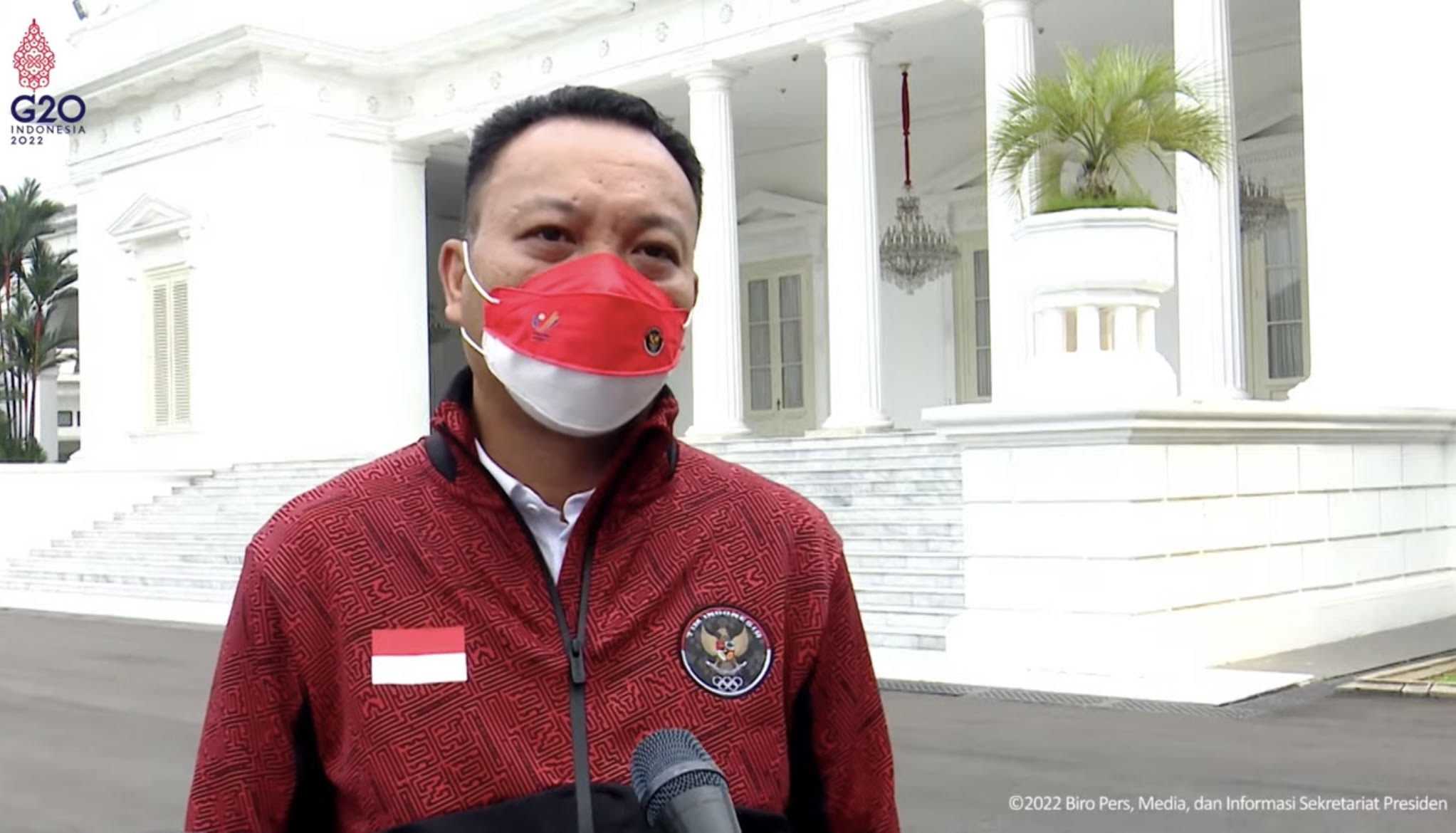 CdM Indonesia Harap Para Atlet Termotivasi oleh Arahan Presiden Jokowi