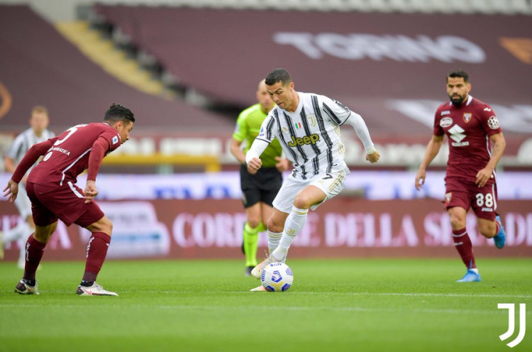 Torino 2-2 Juventus: Cristiano Ronaldo Selamatkan Bianconeri dari Kekalahan