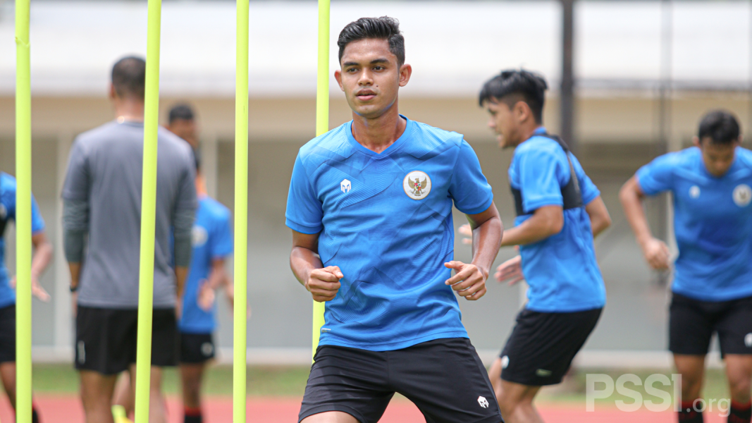 Miftahul Hamdi Menikmati Menu Latihan dari Shin Tae-yong