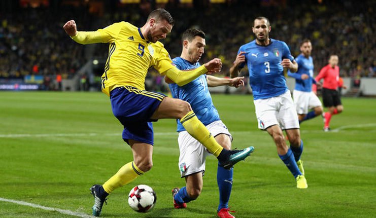 Kalah dari Swedia, Italia Terancam Gagal Lolos ke Piala Dunia 2018