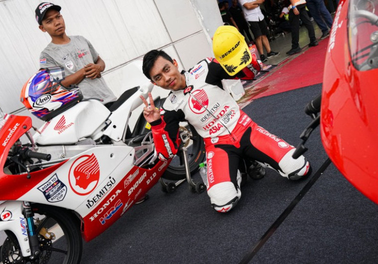 Almarhum Afridza Munandar Mengidolai Denny Triyugo, Pembalap yang Juga Wafat Saat Balapan 