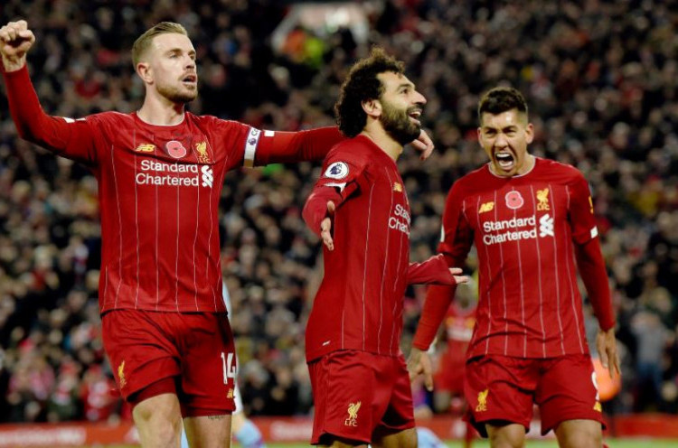 Liverpool 3-1 Man City: Unbeaten, The Reds Perlebar Jarak Jadi 9 Poin dengan The Citizens