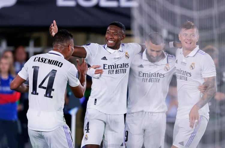 Real Madrid 2-0 Eintracht Frankfurt: Juara, Los Blancos Samai Rekor Barcelona dan Milan