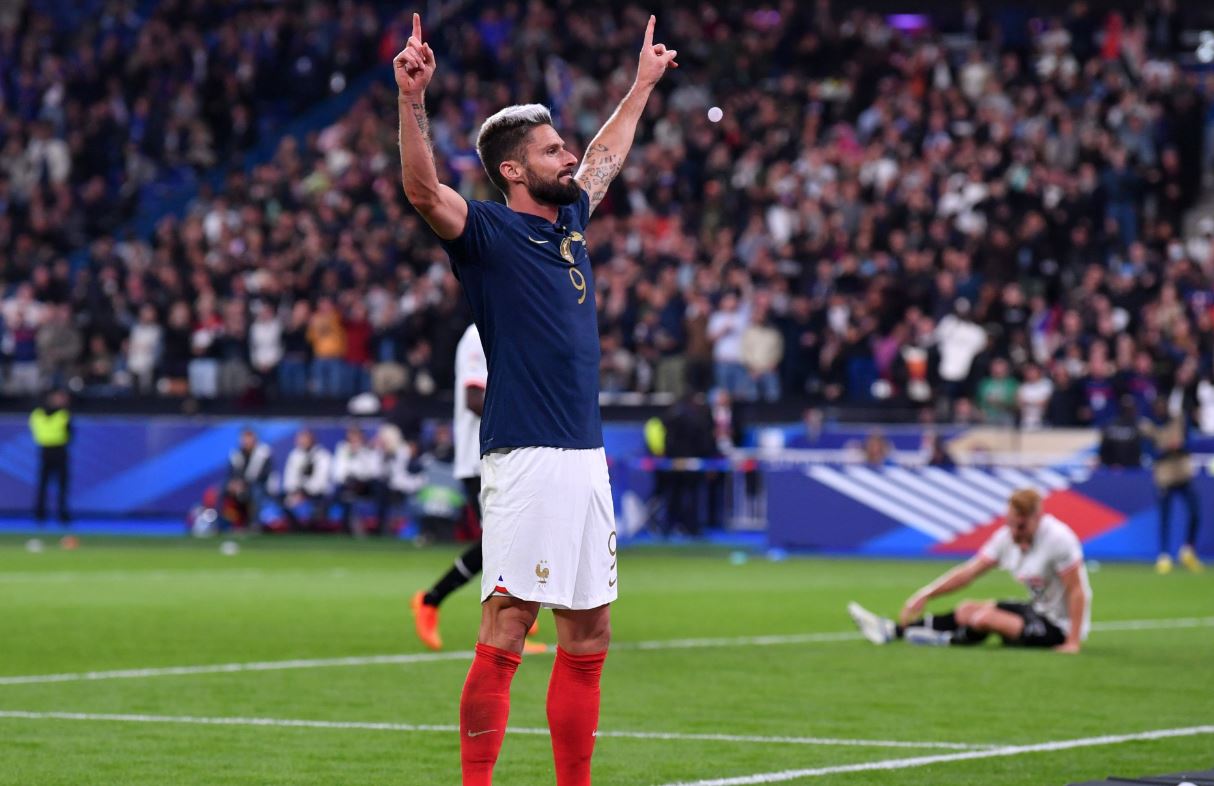 Bobol Gawang Austria, Olivier Giroud Ukir Rekor dan Dekati Catatan Gol Thierry Henry
