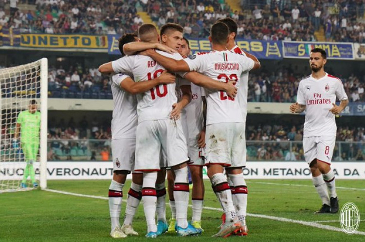 Hasil Pertandingan Liga-liga Eropa: Piatek Jadi Pahlawan AC Milan