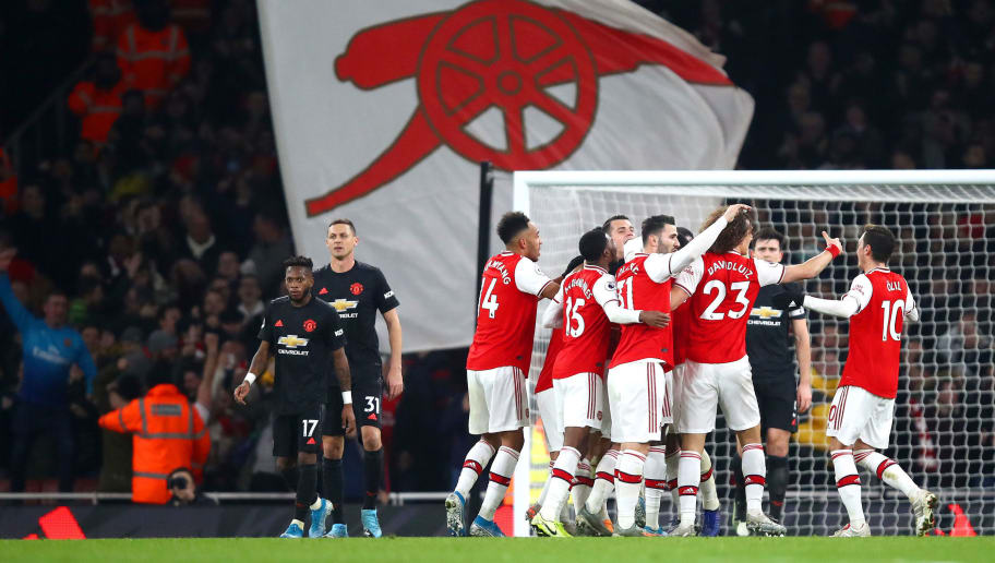 Menilik Statistik Minor Manchester United di Markas Arsenal