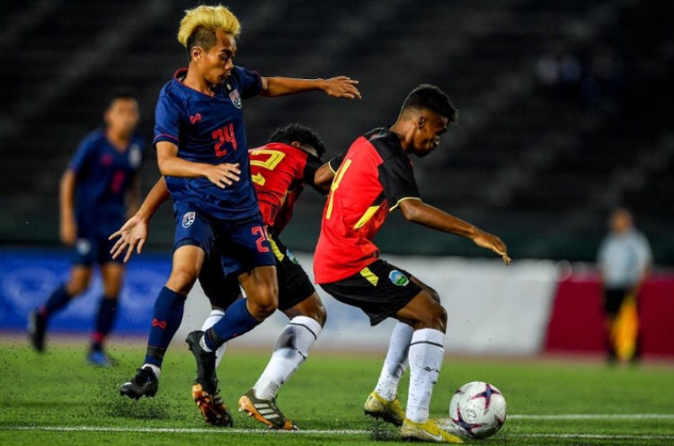 Timnas Thailand U-22 Ikuti Vietnam dengan Sikat Timor Leste 1-0 di Piala AFF U-22