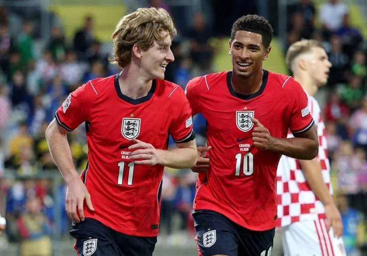 Hasil UEFA Nations League: Inggris Pesta Tujuh Gol di Markas Kroasia