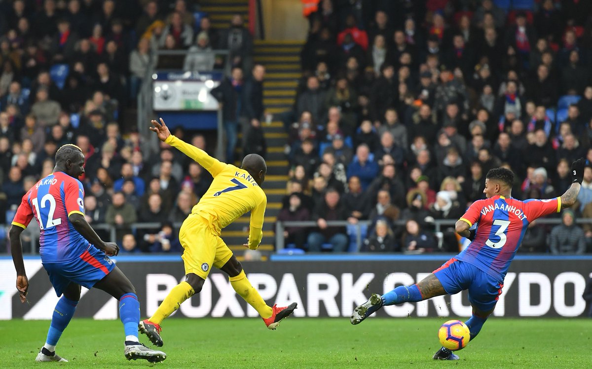 Crystal Palace 0-1 Chelsea: N'Golo Kante Menangkan The Blues