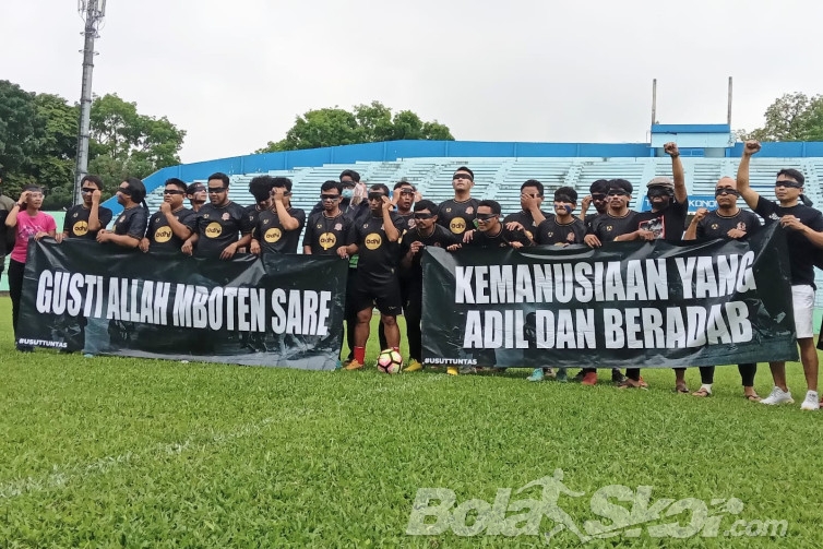 Jurnalis Malang Raya Gelar Aksi untuk Tragedi Kanjuruhan
