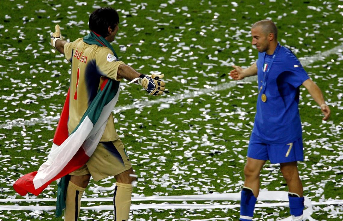 20 Klub dengan Jumlah Pemain Terbanyak yang Memenangi Piala Dunia, Nomor Satu Tim dari Italia