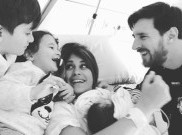Lionel Messi Pamerkan Foto Keluarga Pertama bersama Anggota Terbaru 
