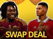 Manchester United Ajak AS Roma Barter Marcus Rashford dengan Manu Kone