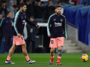 Messi dan Suarez Hobi Bikin Gol di Kandang Levante