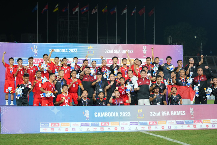 PSSI Gelar Arak-arakan Timnas Indonesia U-22 pada Jumat (19/5)