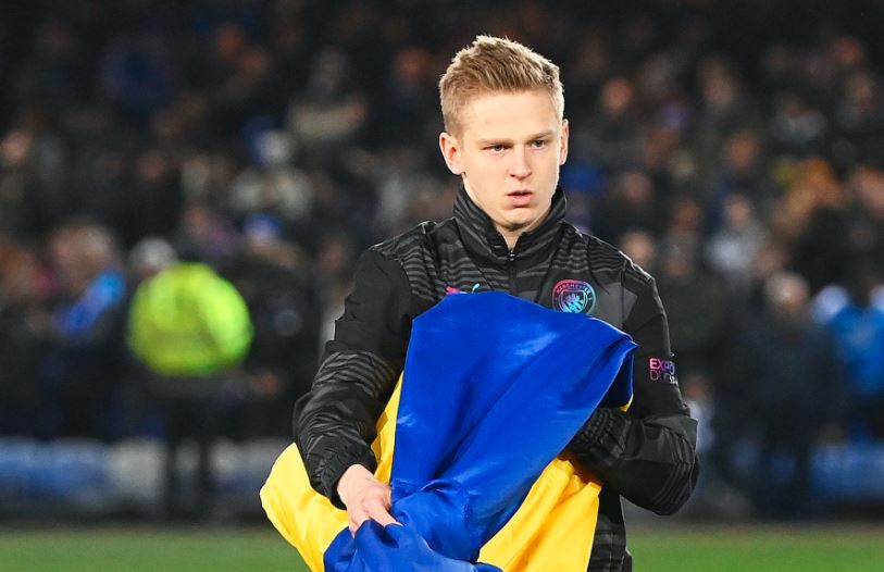 Selain Gabriel Jesus, Arsenal Juga Bidik Oleksandr Zinchenko