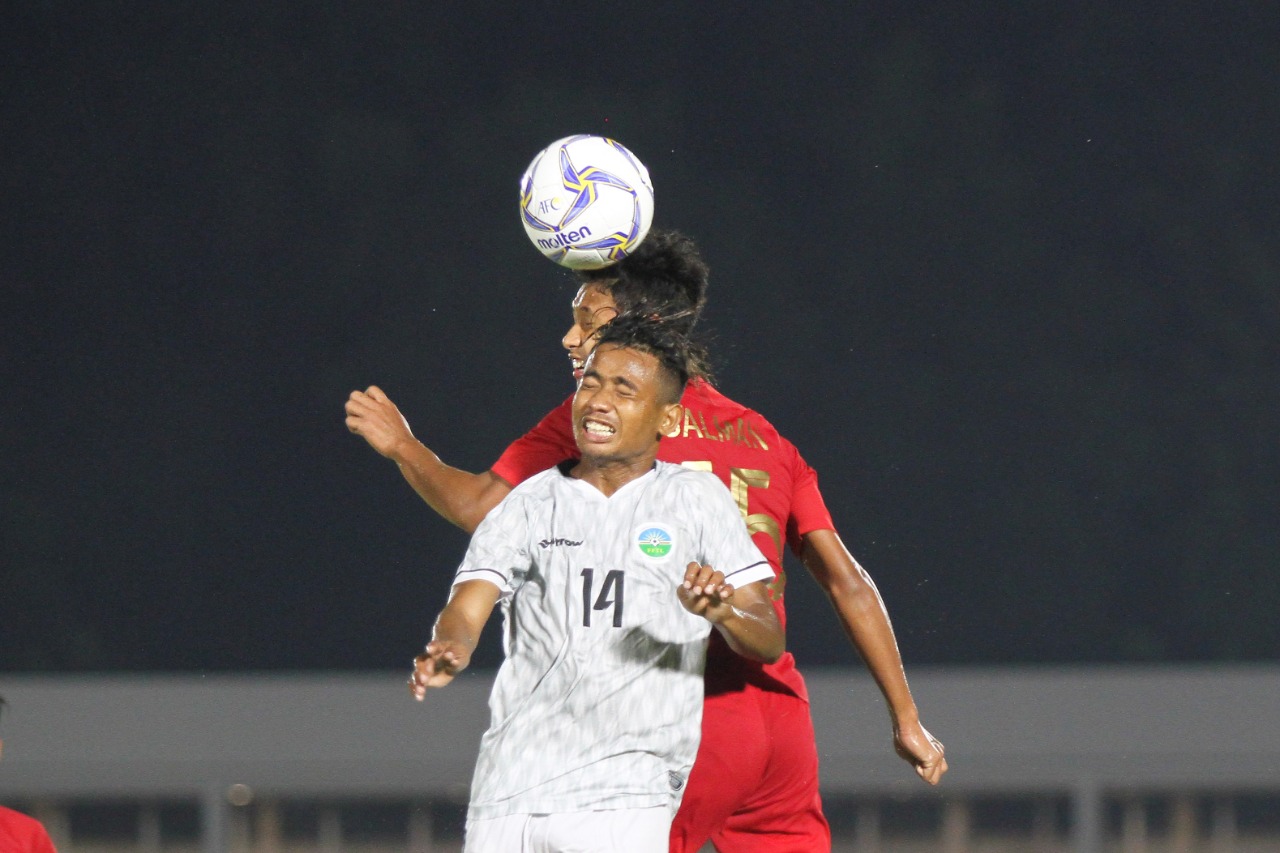 Bek Timnas Indonesia U-19 Salman Alfarid Sangat Antusias Tampil Pertama Kali di SUGBK
