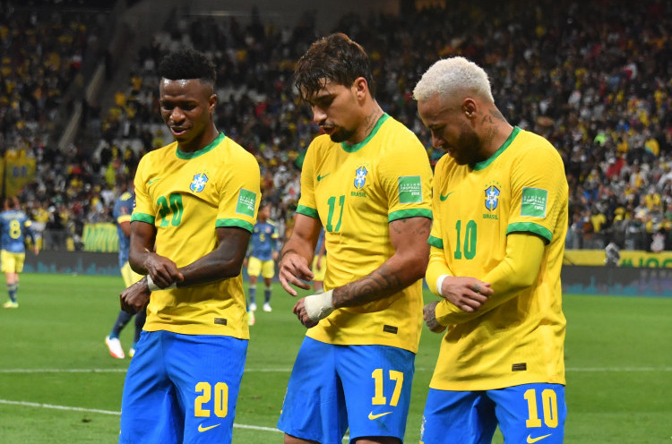 Hasil Kualifikasi Piala Dunia 2022: Brasil Lolos ke Qatar