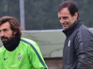 Pernah Bermasalah, Andrea Pirlo Sebut Massimiliano Allegri Pelatih Terbaik