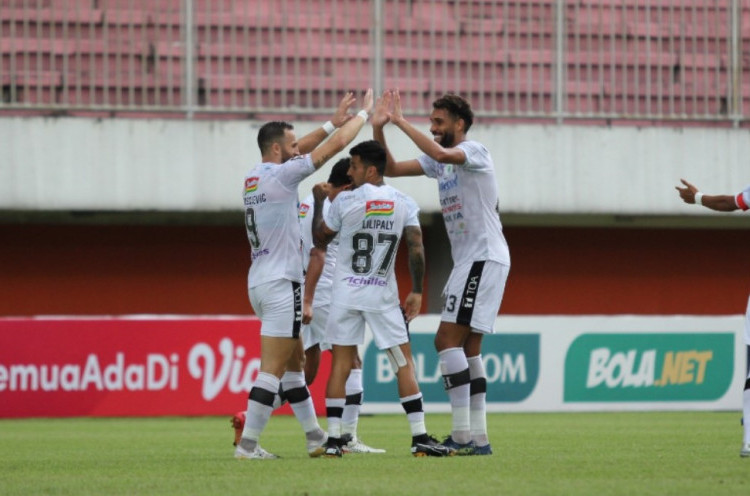 Piala Menpora 2021: Bali United Menang Mudah 2-0 atas Persiraja