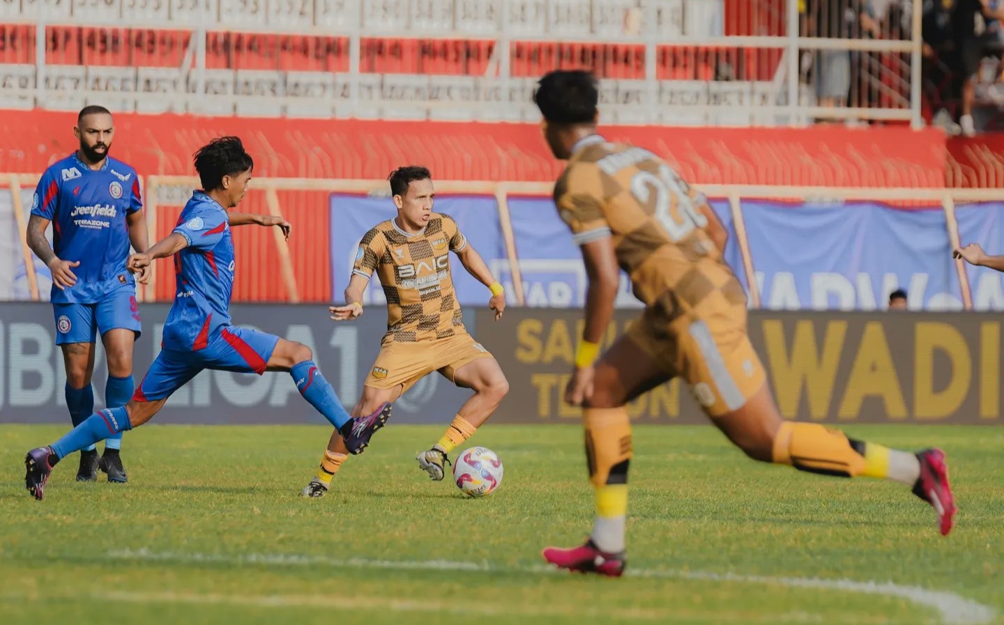 Dewa United FC Petik Pelajaran dari Hasil Imbang Kontra Arema FC