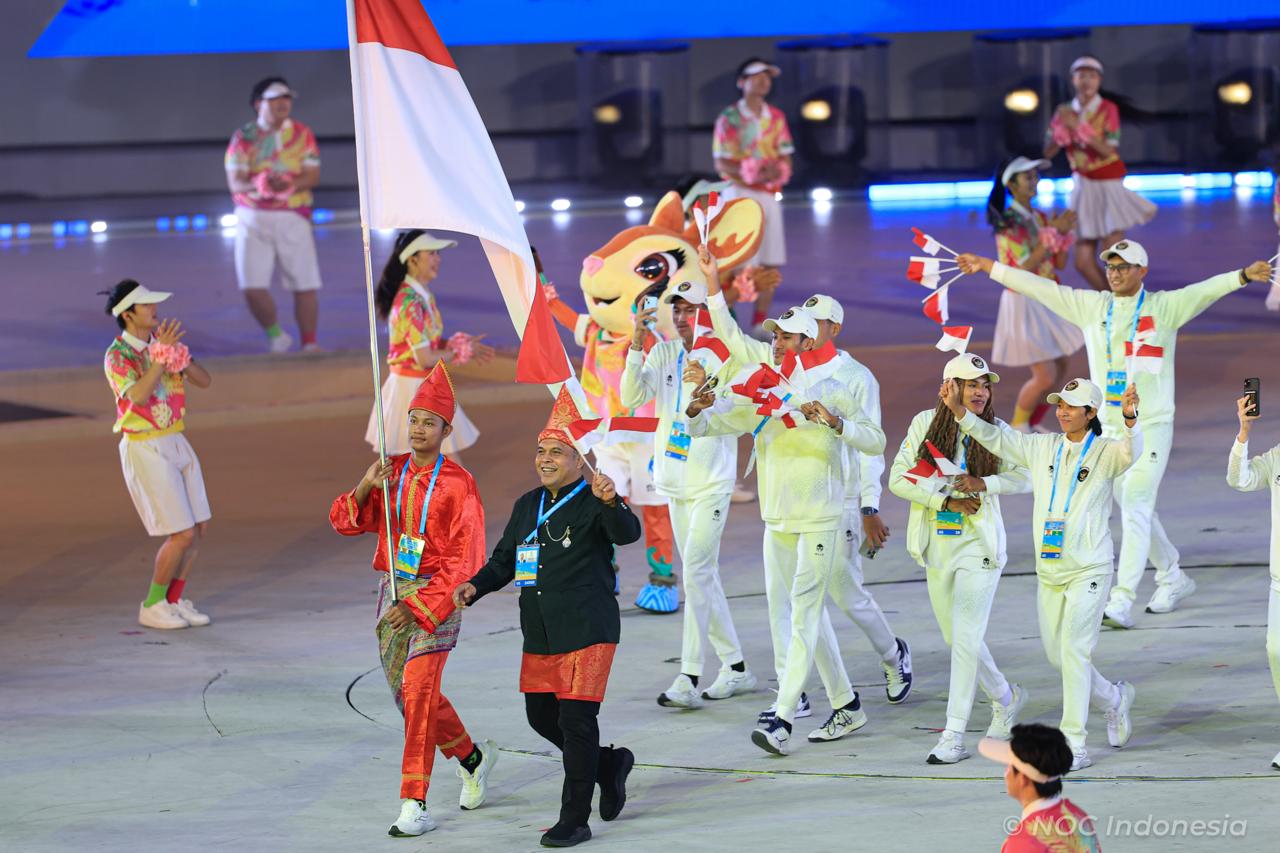 Indonesia Pamerkan Budaya Sumatera di Upacara Pembukaan Asian Beach Games 2026