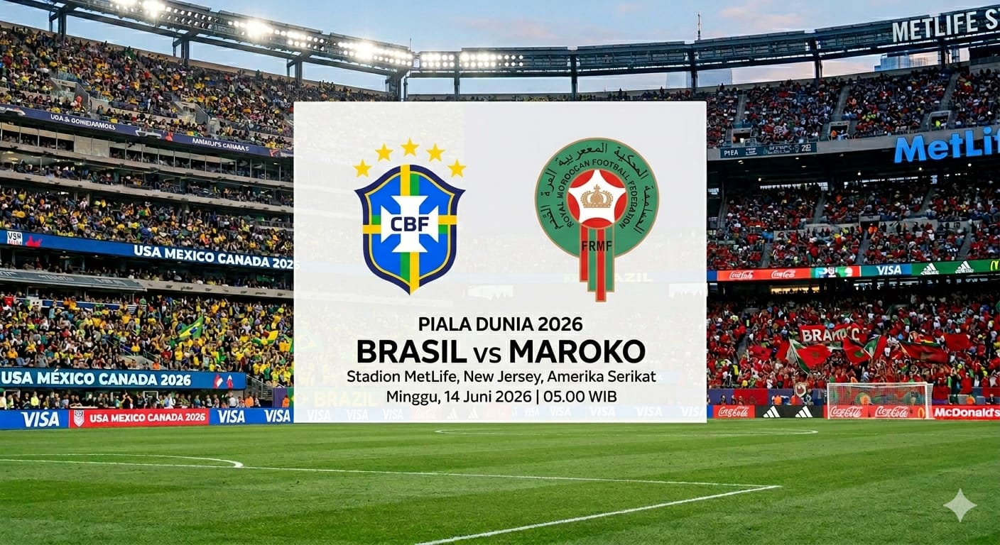 Prediksi Skor dan Statistik Brasil vs Maroko: Ujian Pertama Selecao Tanpa Neymar
