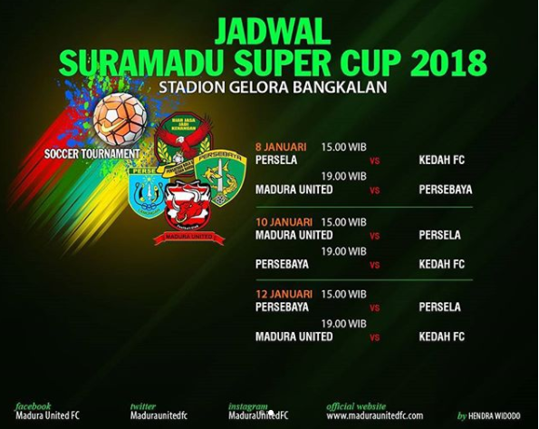 Peserta Berubah, Ini Jadwal Tetap Suramadu Super Cup