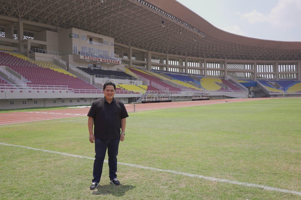 Erick Thohir Jajaki Kemungkinan Investasi di Persis Solo dan Bicara soal Pos Ketum PSSI