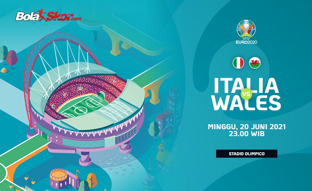 Prediksi Italia Vs Wales: Incar Poin Sempurna Fase Grup