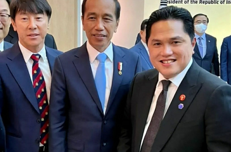 Shin Tae-yong Bertemu Presiden Jokowi di Korsel, Apa yang Dibicarakan?