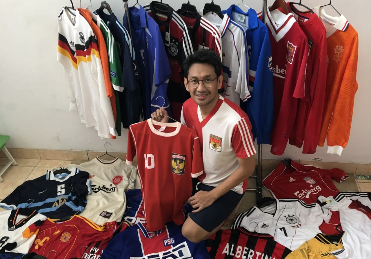 Kisah Kolektor Jersey, Timnas Jadul Tak Bisa Diukur Uang