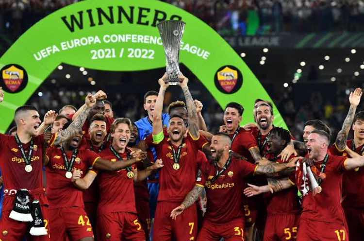 7 Fakta Menarik Usai AS Roma Juara Conference League