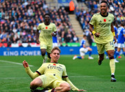 Leicester 0-2 Arsenal: Ramsdale Gemilang, The Gunners Dekati Empat Besar