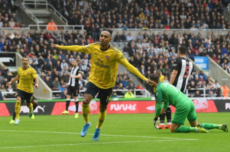 Newcastle 0-1 Arsenal: Pierre-Emerick Aubameyang Jadi Pembeda Pertandingan