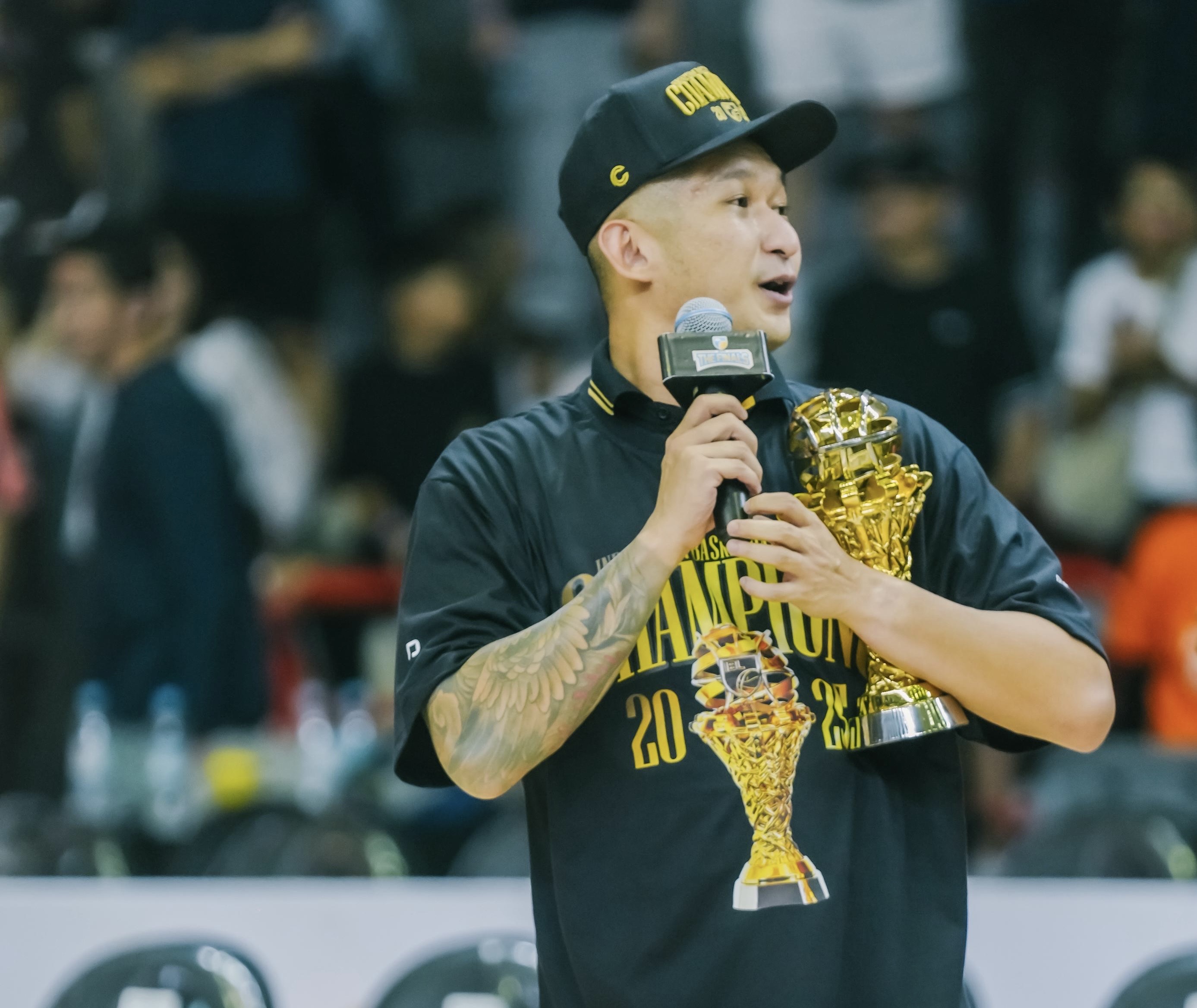 Dewa United Banten Juara IBL 2025, Michael OW: Kami Salah Satu Tim Juara di Indonesia Sekarang!