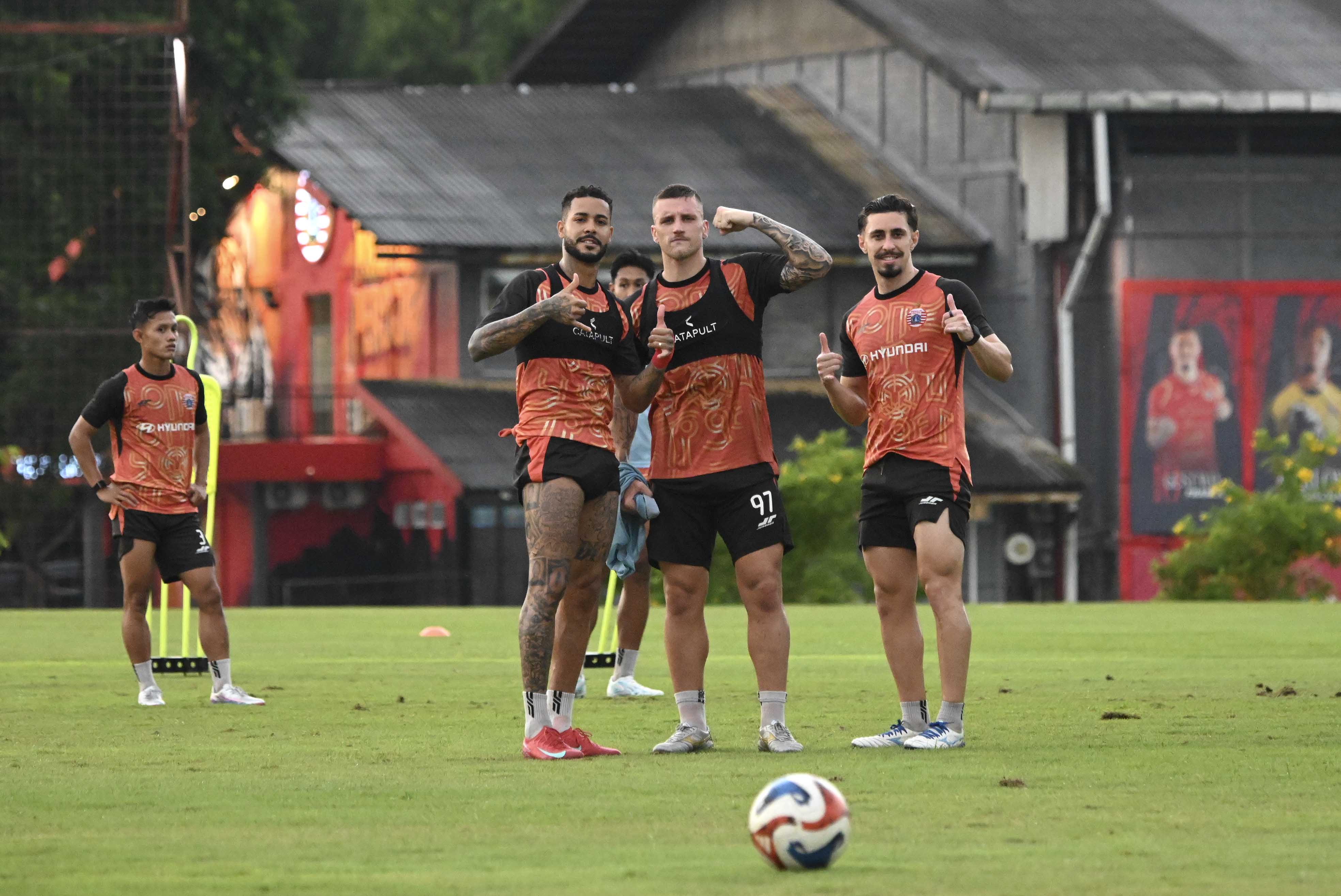Persija Latihan Lagi Usai Libur Dua Pekan, Dua Pemain Absen