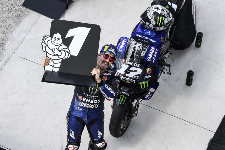 Rossi Absen Lagi, Yamaha Berharap Banyak ke Vinales