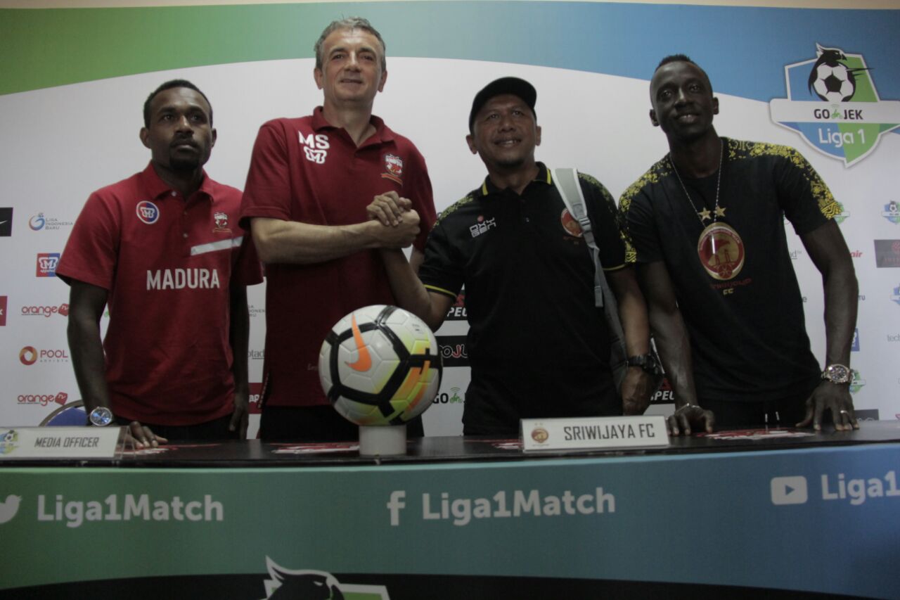 Engelberd Sani Peringatkan Sriwijaya FC Jelang Laga Kontra Madura United