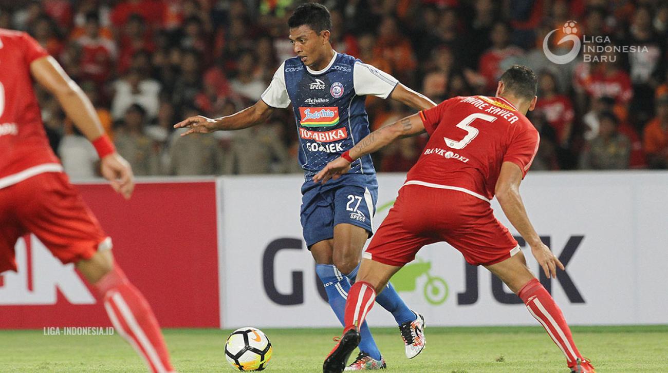 Arema FC 1-1 Persija Jakarta, Simic Cetak Gol dan Konate Selamatkan Singo Edan dari Kekalahan