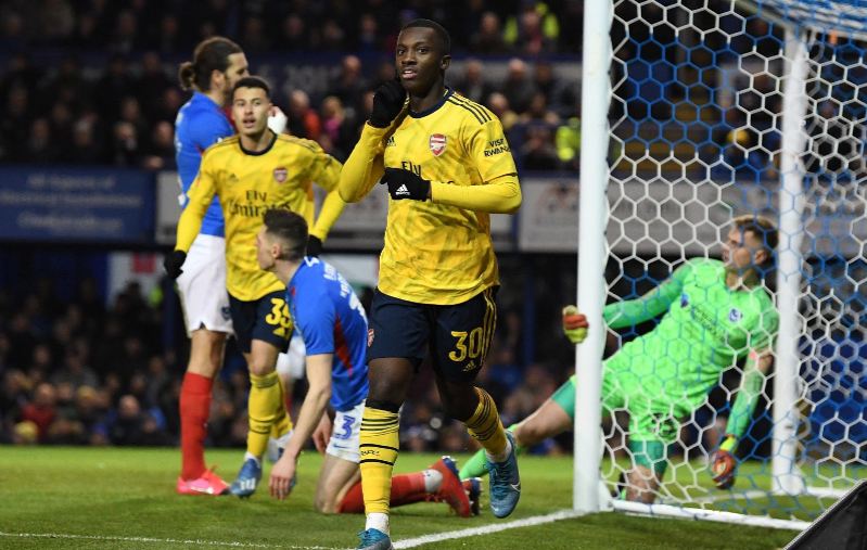 Bungkam Portsmouth, Arsenal ke Perempat Final Piala FA 2019-20